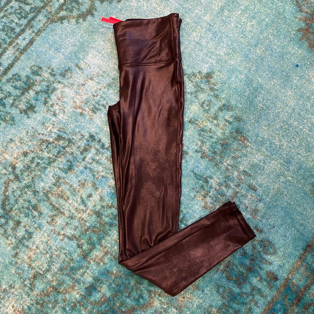 SPANX Faux Leather Leggings